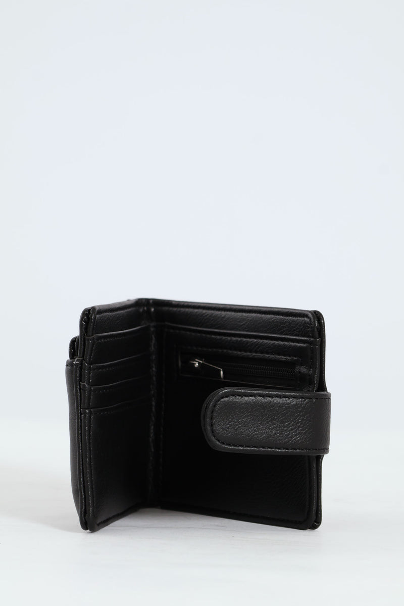 Removable Cardholder Wallet - Black