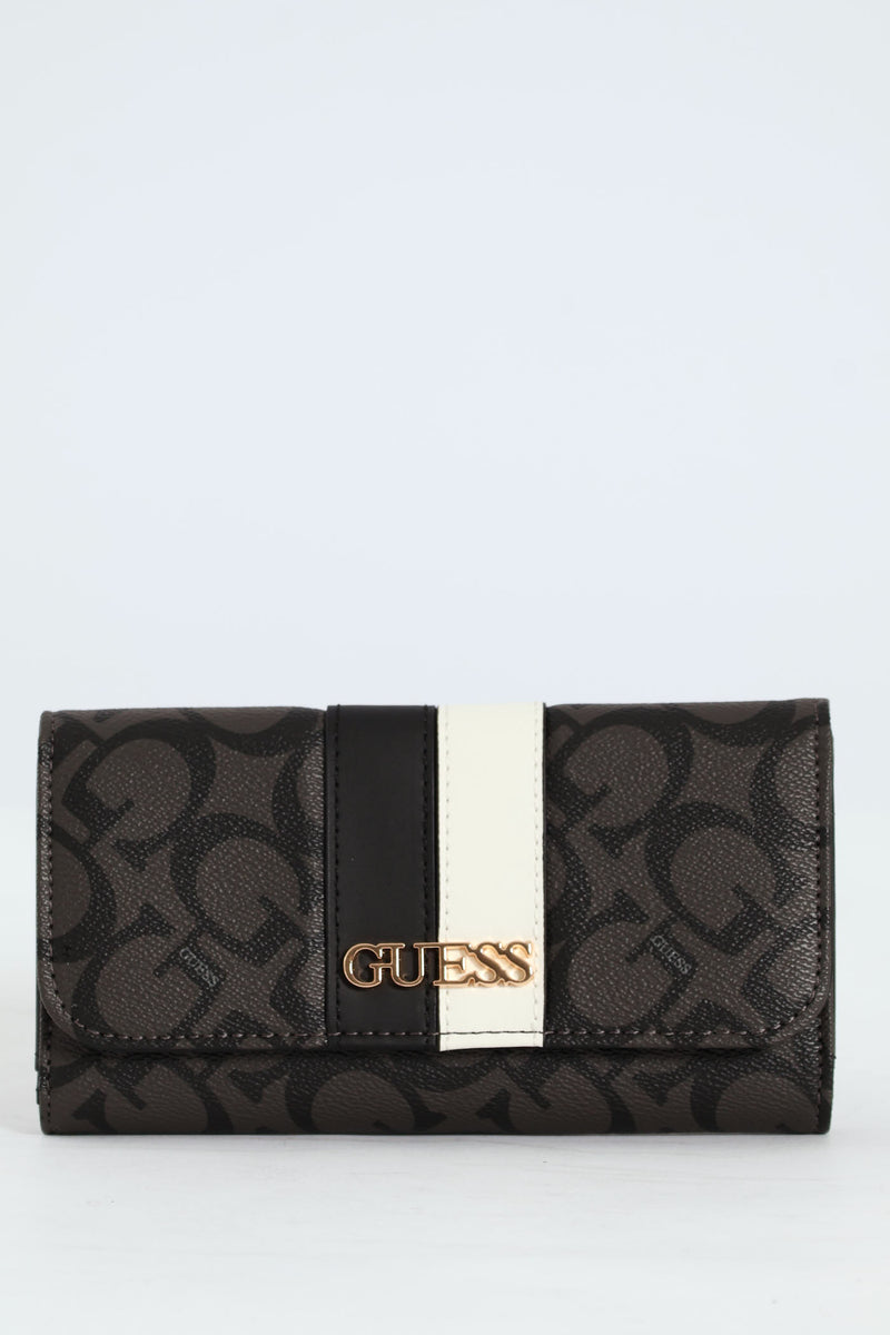 Kerry Slim Clutch Purse - Charcoal