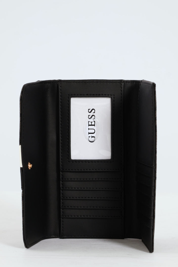 Kerry Slim Clutch Purse - Charcoal