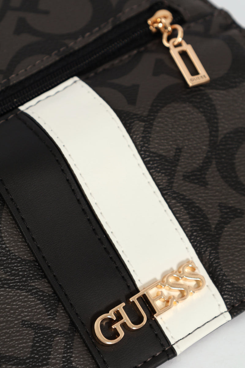 Kerry Slim Clutch Purse - Charcoal