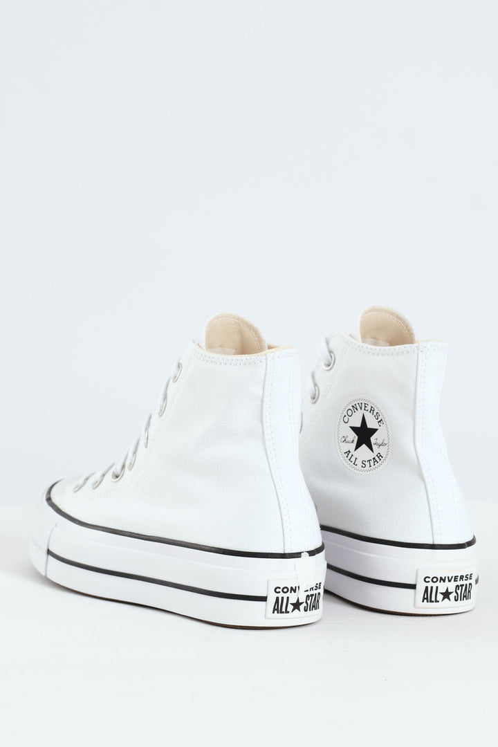 Chuck Taylor All Star Platform Canvas Sneaker - White