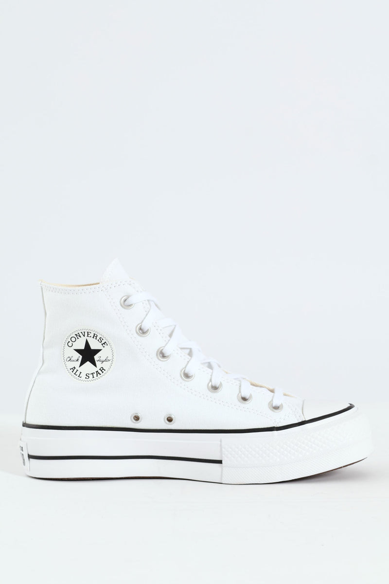 Chuck Taylor All Star Platform Canvas Sneaker - White