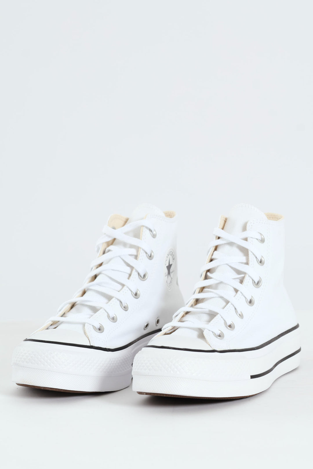 Chuck Taylor All Star Canvas Platform Sneaker - White