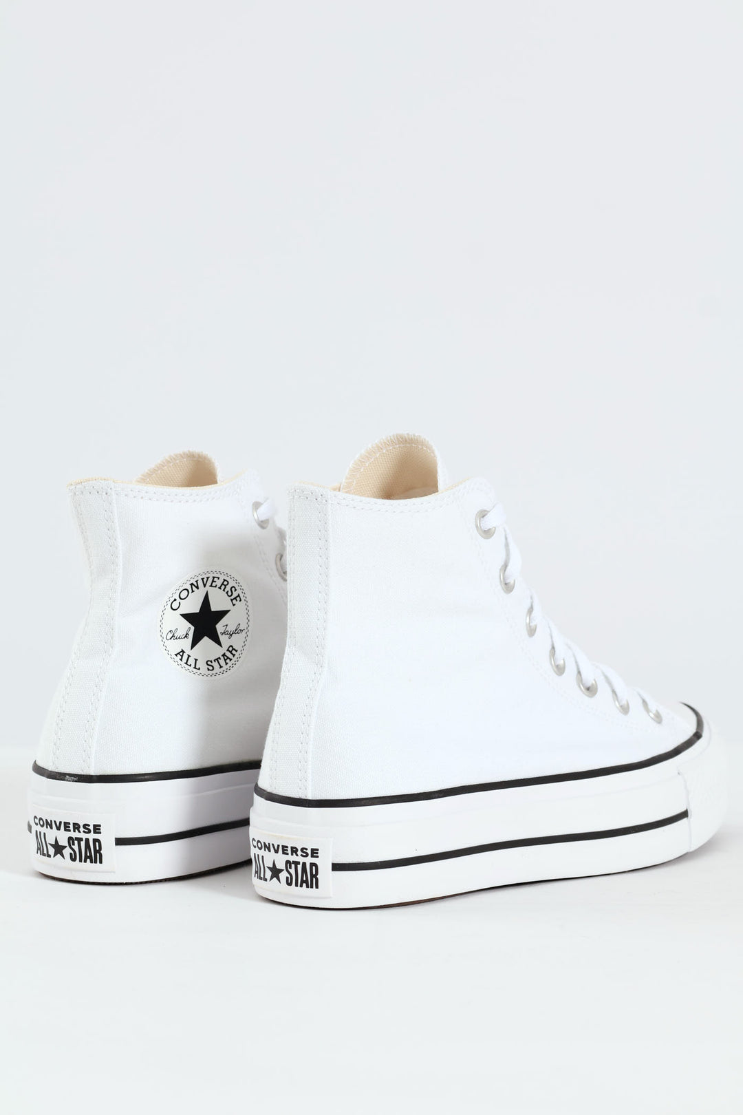 Chuck Taylor All Star Canvas Platform Sneaker - White