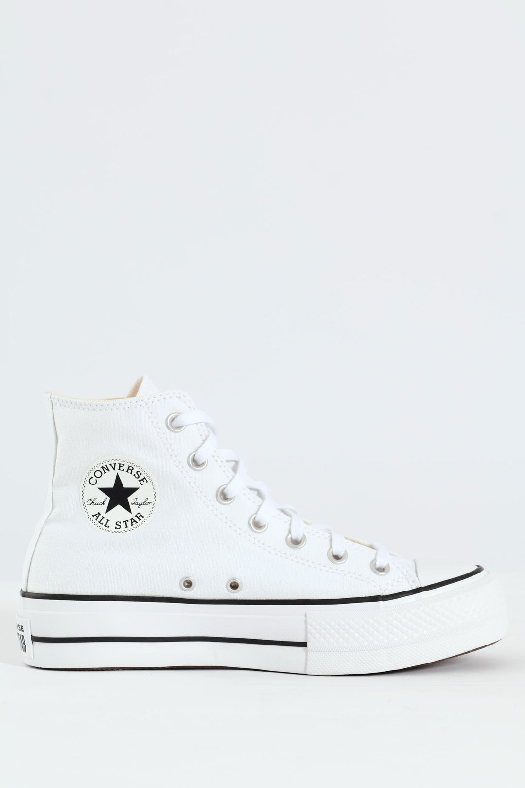 Chuck Taylor All Star Canvas Platform Sneaker - White
