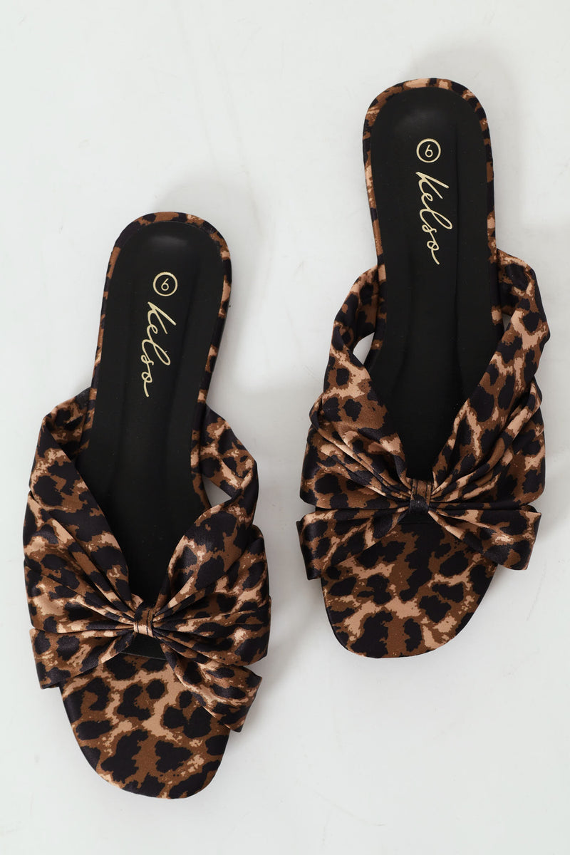 Printed Knotted Sandal - Multi