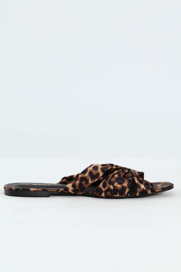 Printed Knotted Sandal - Multi