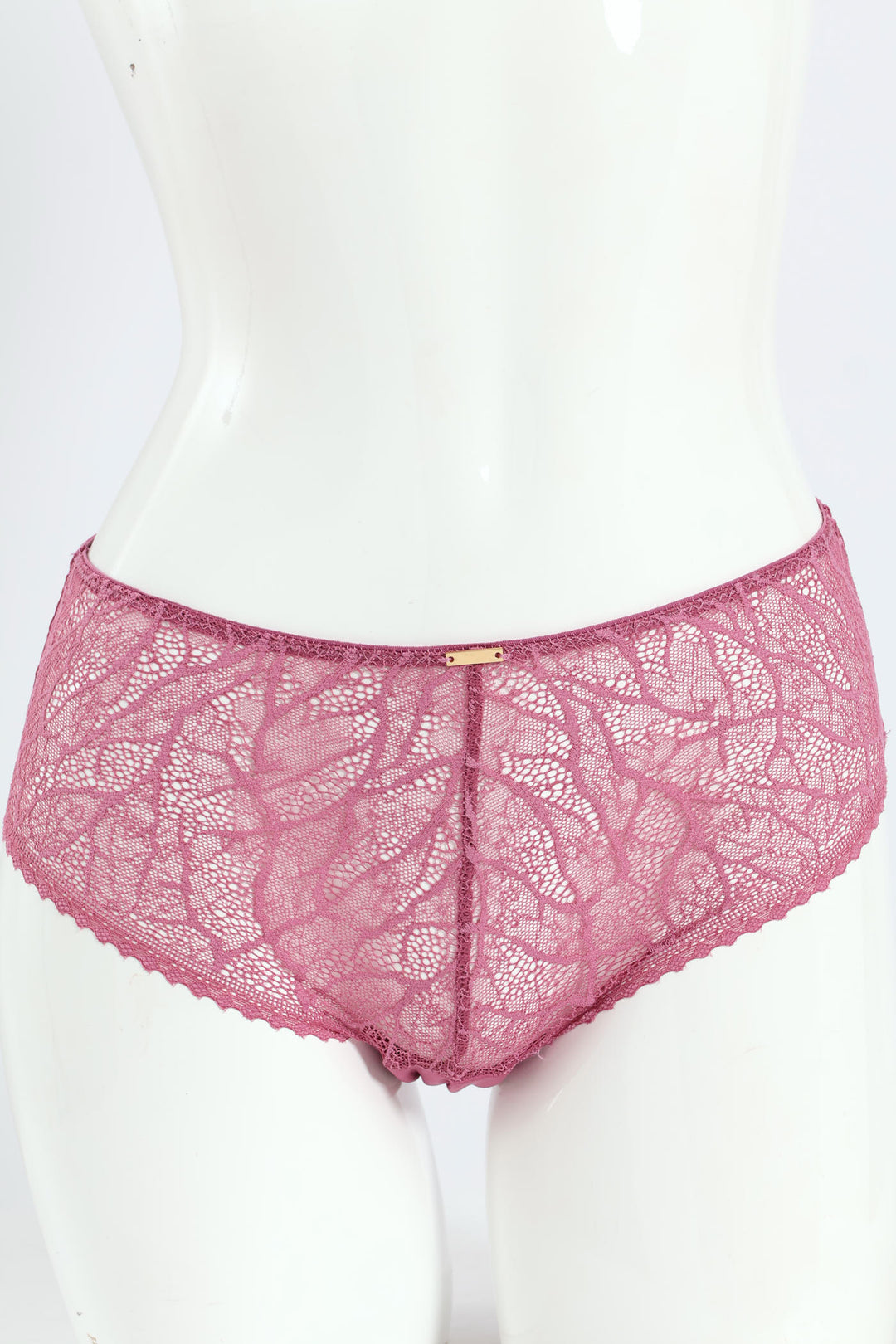 2 Pack Lace Boyleg Panties - Rose/Black