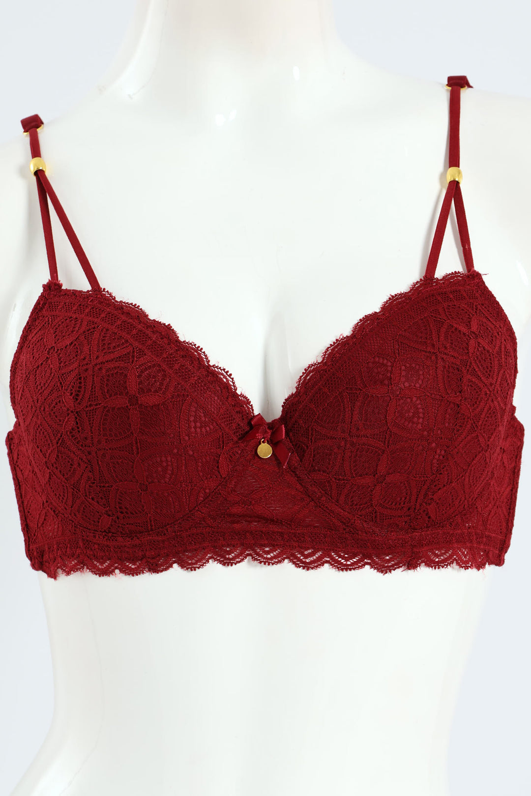 2 Pack Galloon Lace Balconette Bra