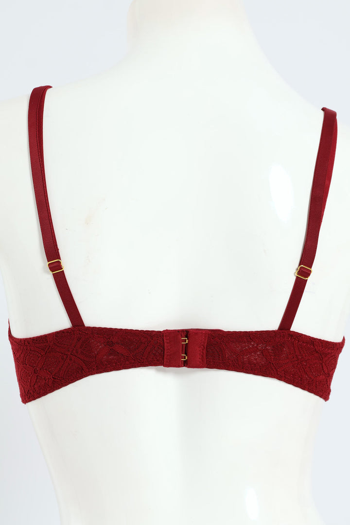 2 Pack Galloon Lace Balconette Bra