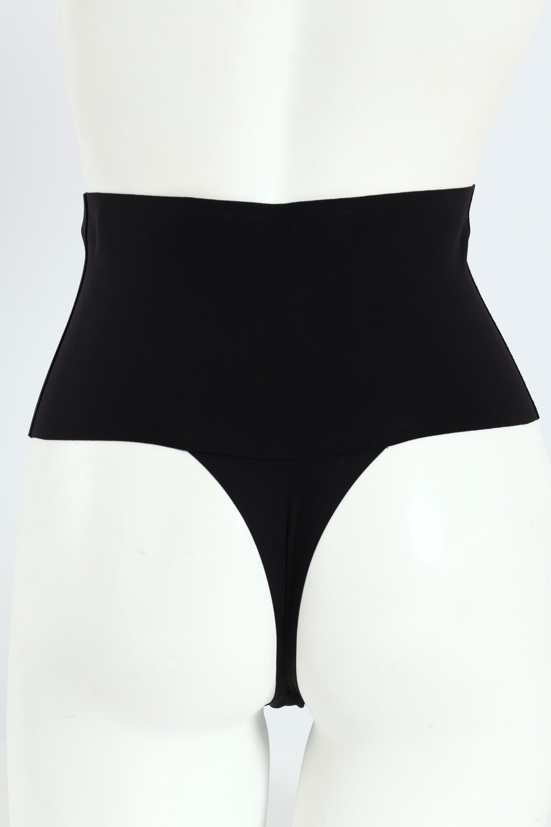 Polyamide Shaper Thong - Black