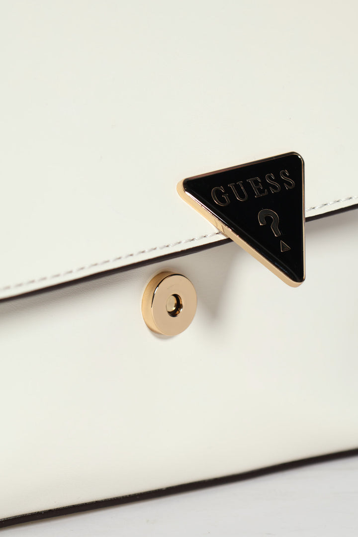 Marlena Top Handle Crossbody Bag - Cream