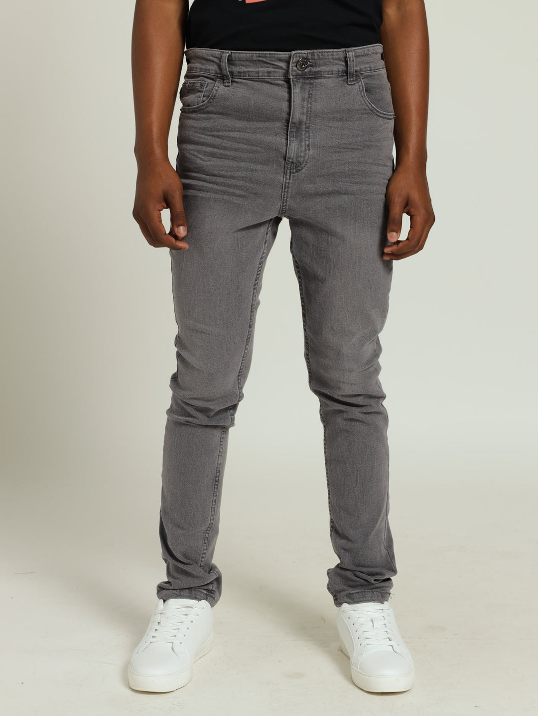 Boys Wash Denim Jean - Grey
