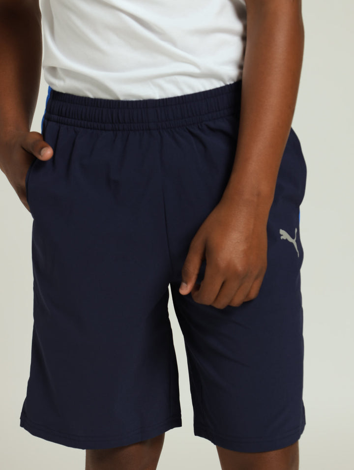 Boys Active Sports Woven Shorts - Navy
