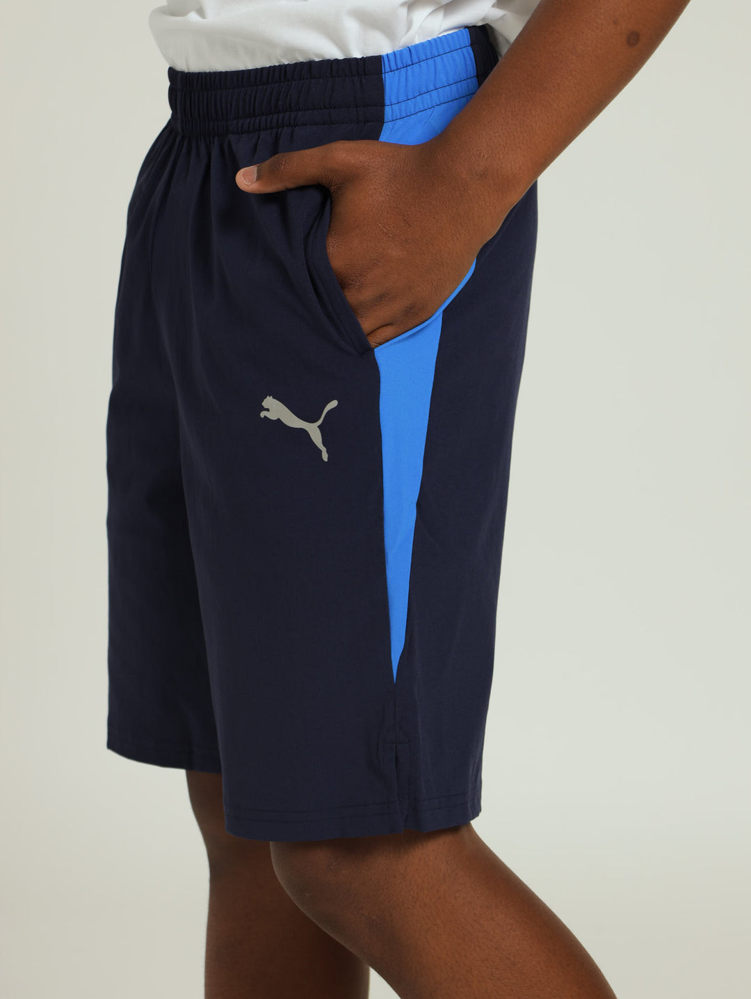 Boys Active Sports Woven Shorts - Navy