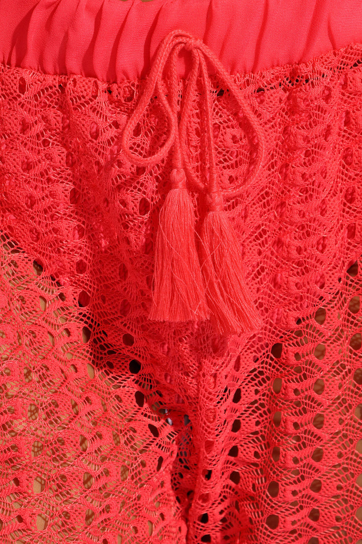 Crochet Pants - Pink