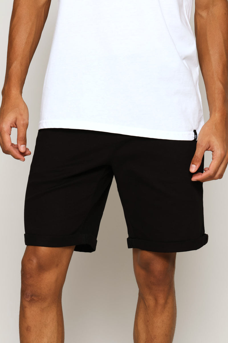 Chino Short - Black