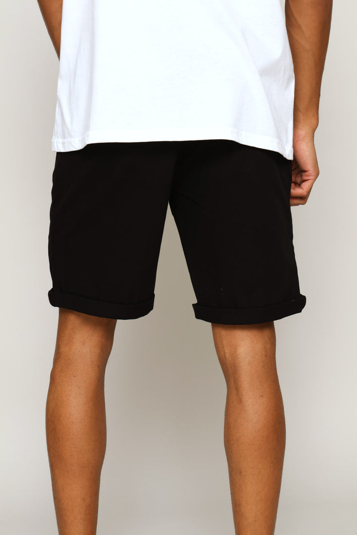 Chino Short - Black