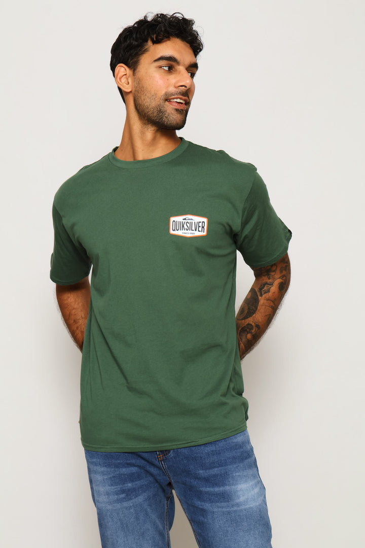 Surf Garage Tee - Forest Green