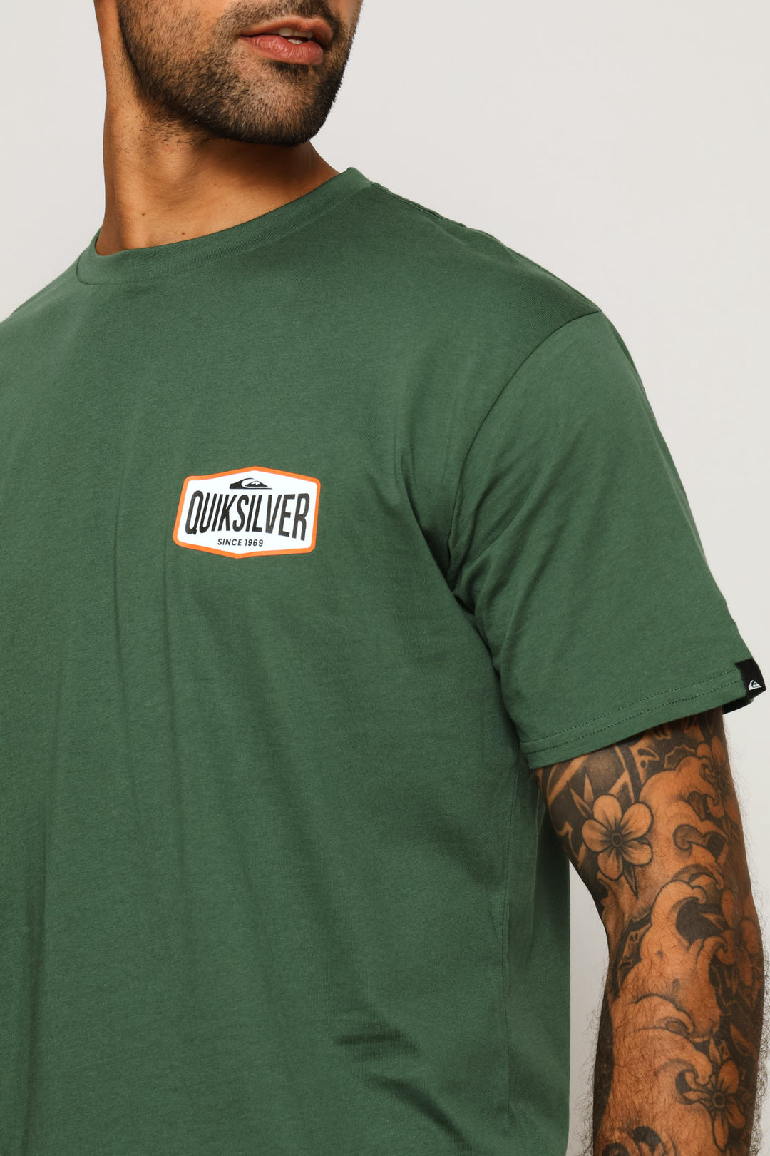Surf Garage Tee - Forest Green