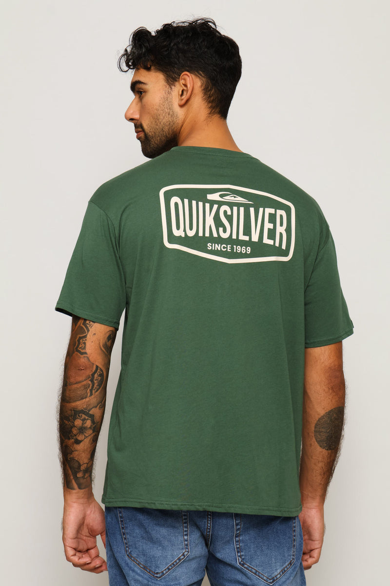 Surf Garage Tee - Forest Green