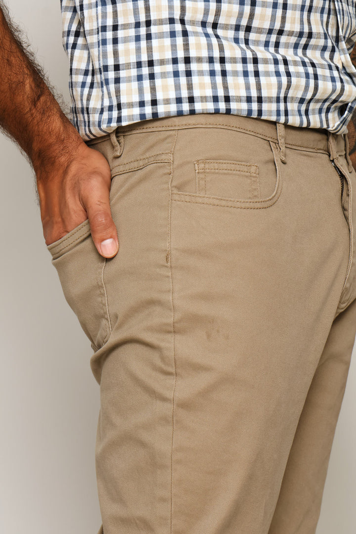 5 Pocket Chino - Khaki