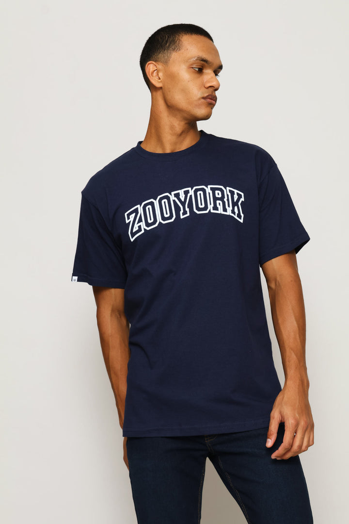 Outline Tee - Navy