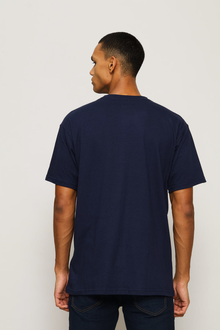 Outline Tee - Navy