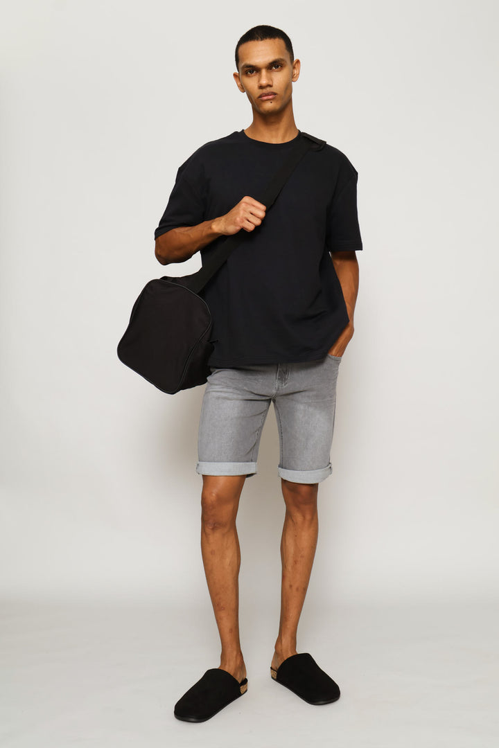 Sports Duffle Bag - Black