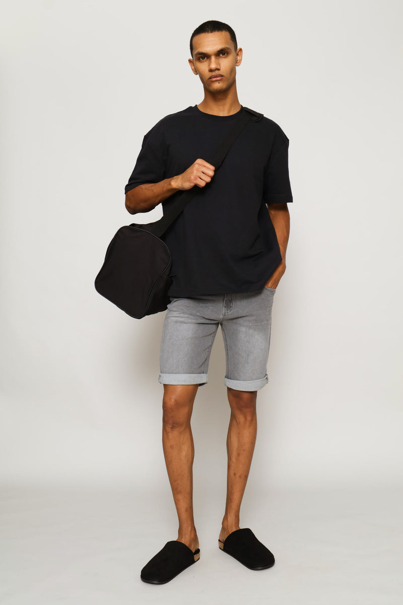 Sports Duffle Bag - Black