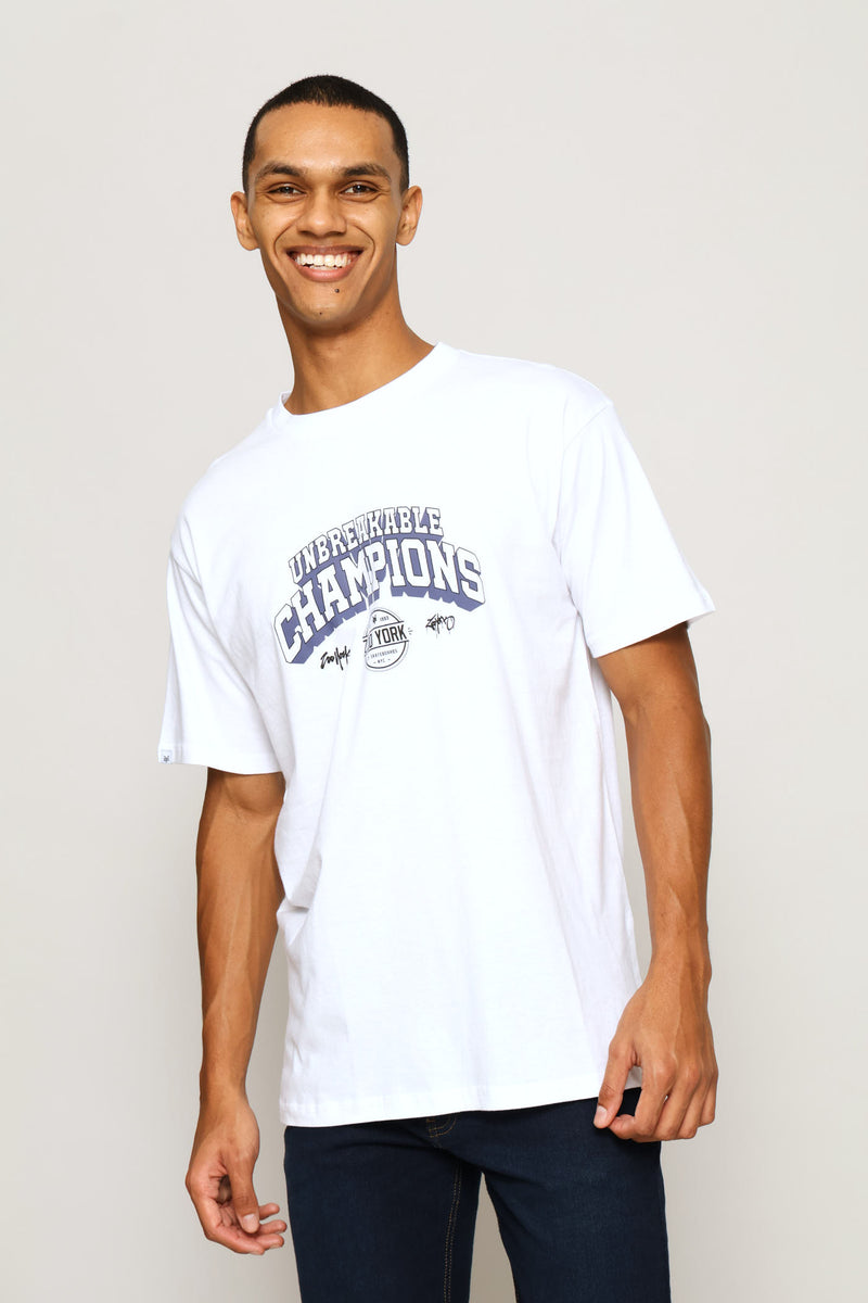 Sports Ring Tee - White