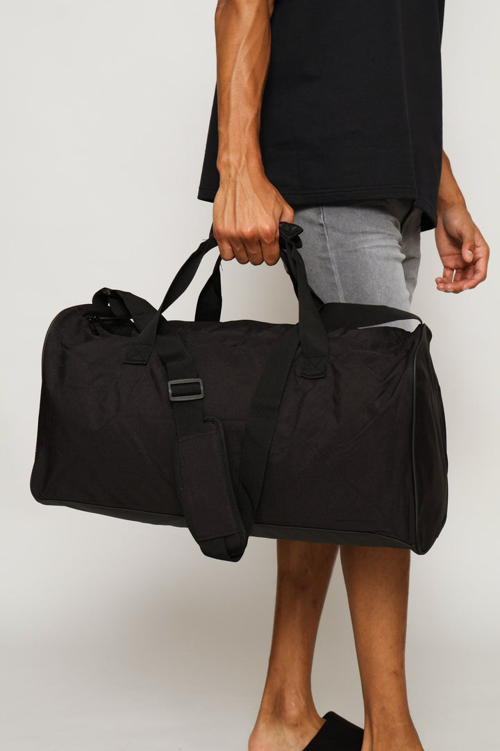 Sports Duffle Bag - Black