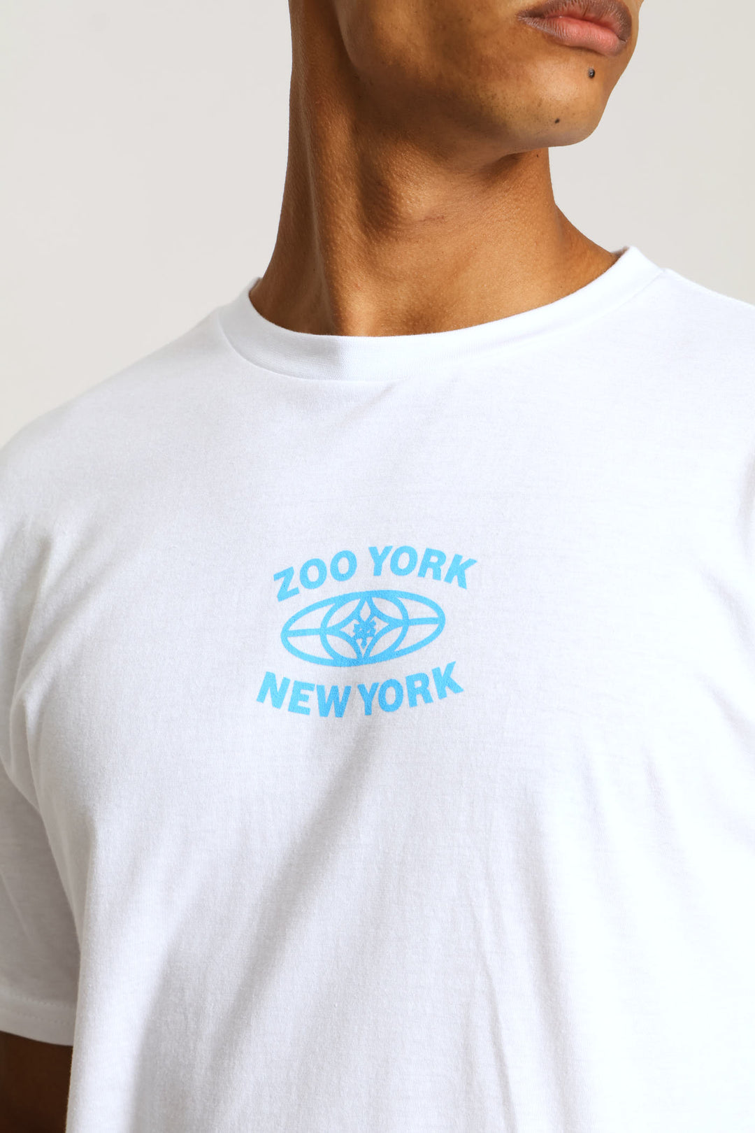 Globe Tee - White