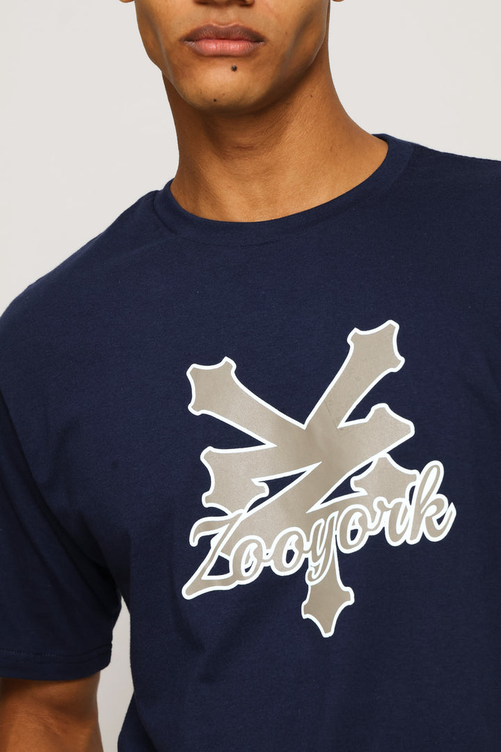Logo Tee - Navy