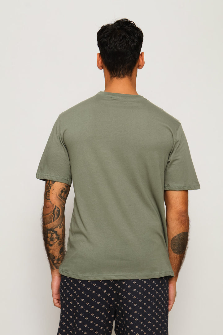 Not Today Slogan Tee - Sage