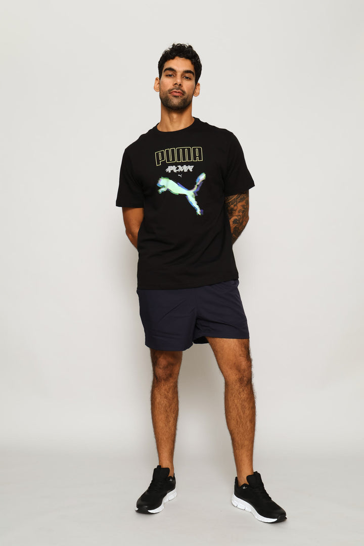 Graphics Cyber Tee - Black