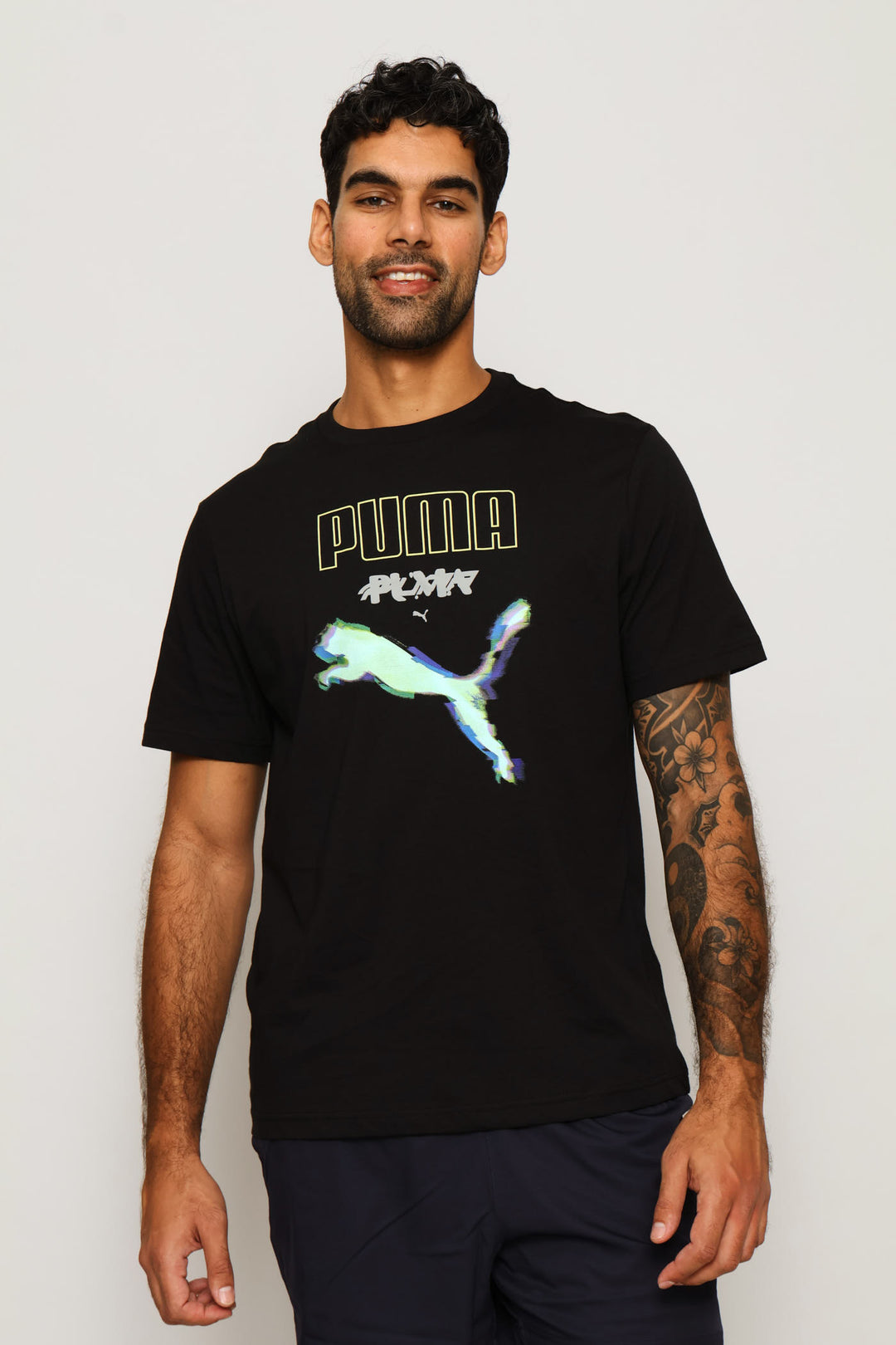 Graphics Cyber Tee - Black