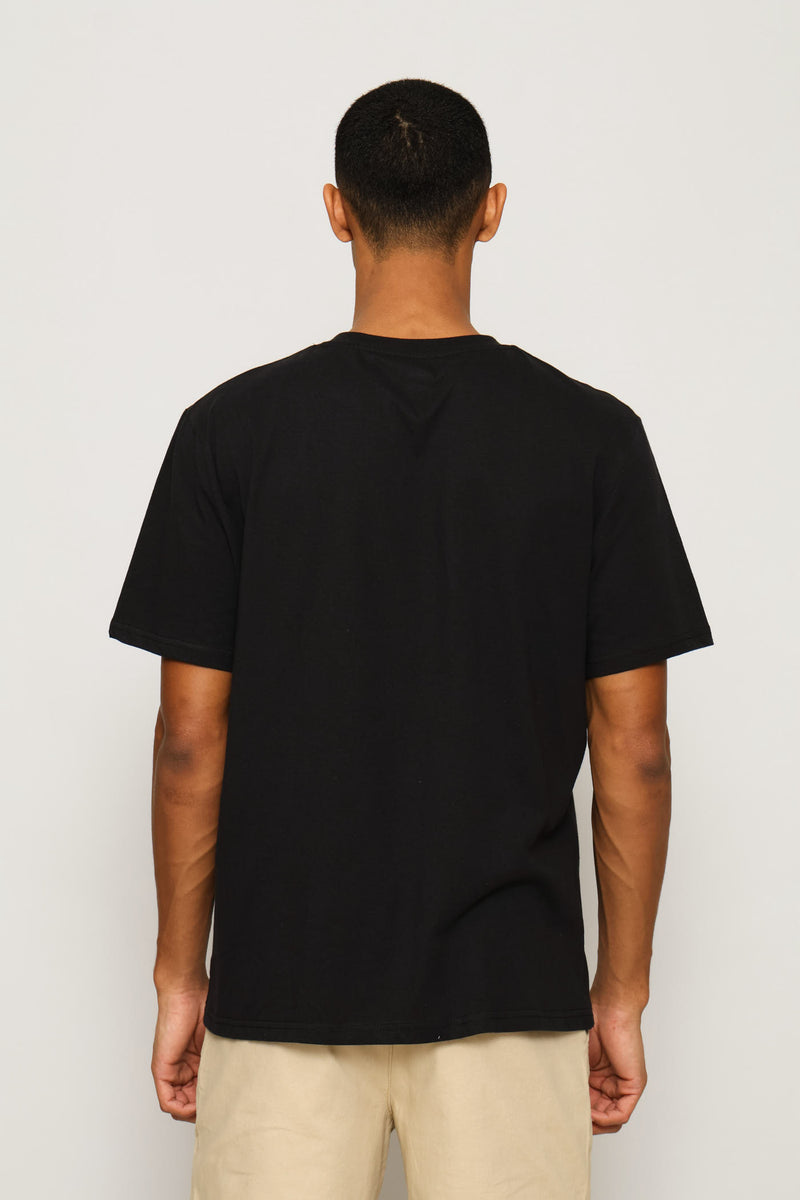 Boxer Print Tee - Black