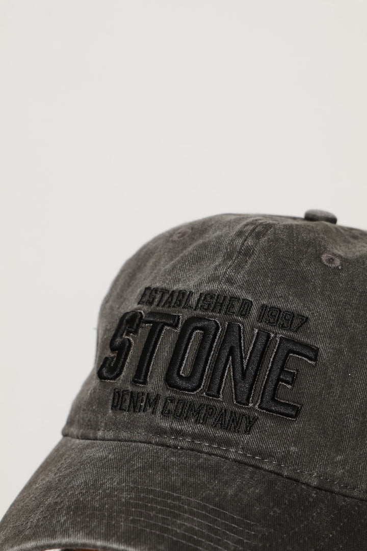 Denim Cap - Black