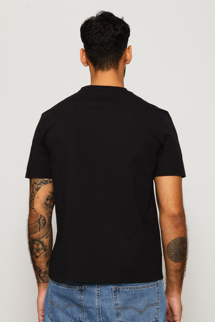 Heavy Weight Crew Neck Tee - Black