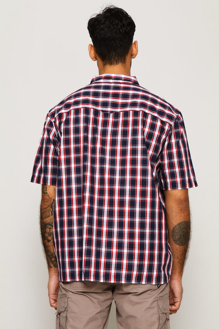 Detroit Check Garage Shirt - Red