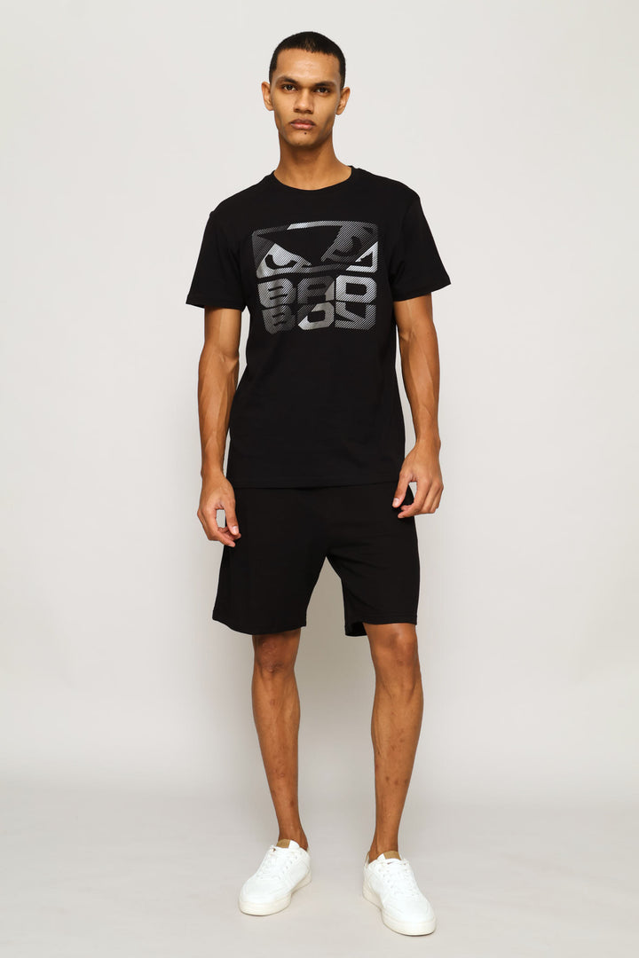Bevel Eyes Tee - Black