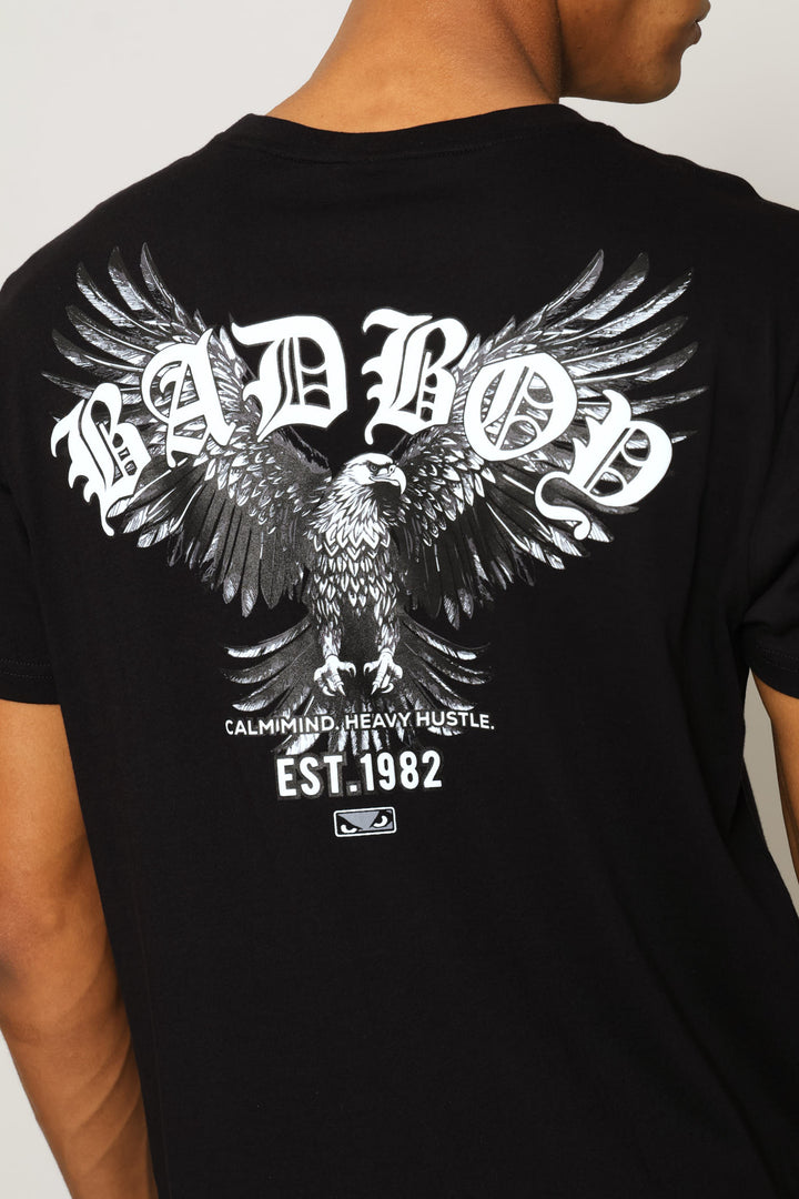 Never Give Up Tee - Black