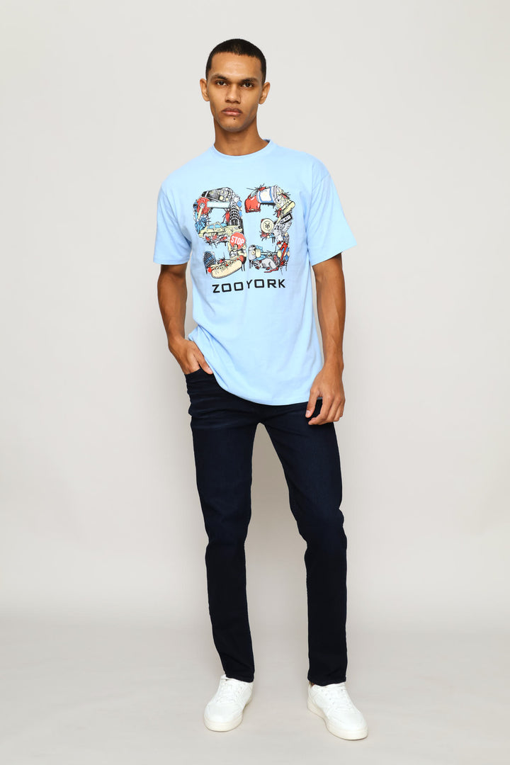 93 Tee - Blue