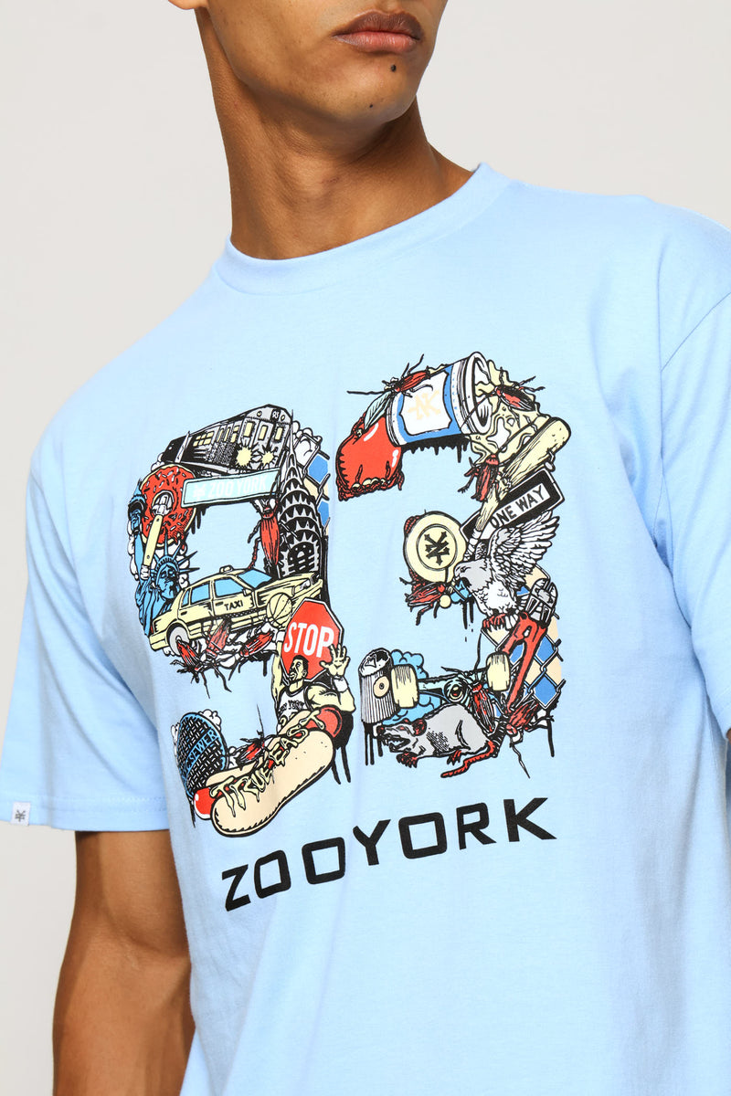 93 Tee - Blue