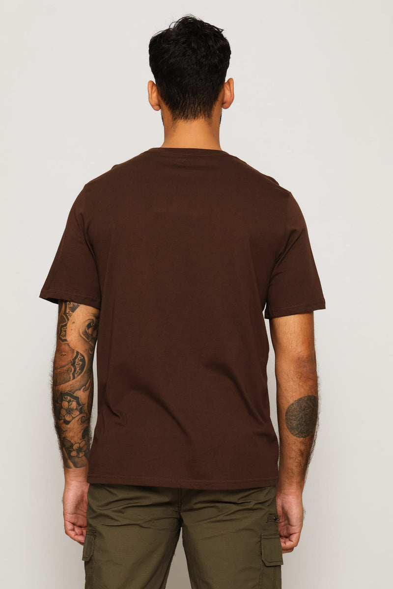 Bedford Ave Social Club Tee - Chocolate