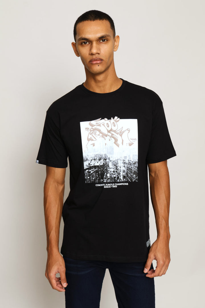 City Scape Tee - Black