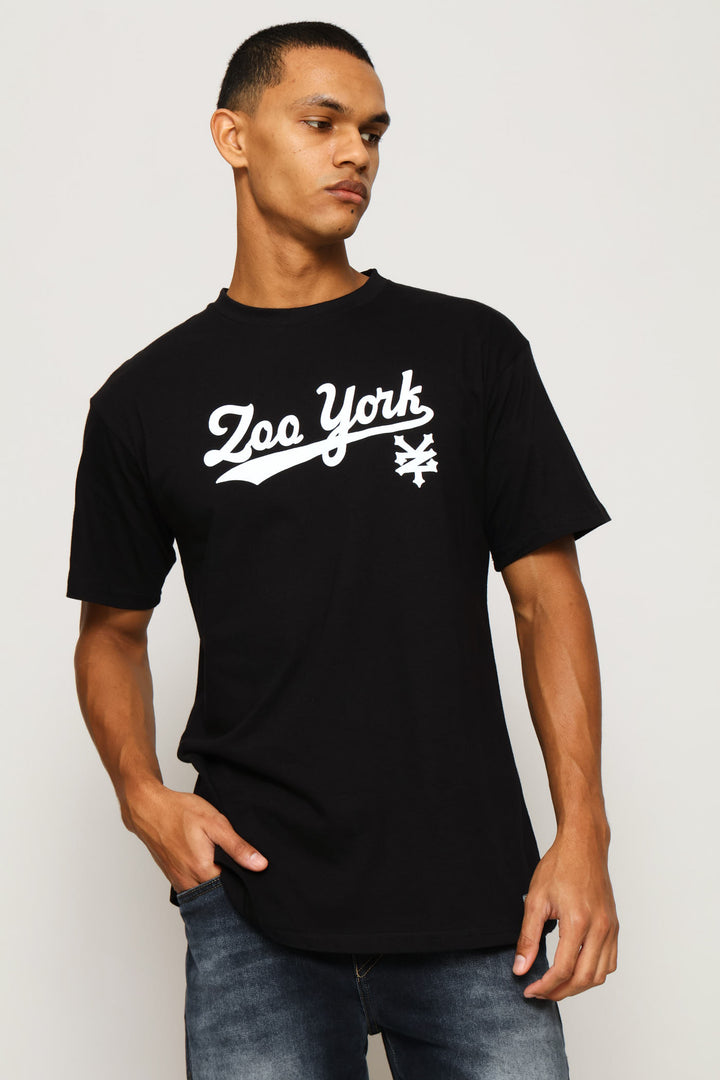 Baseball Tee - Black