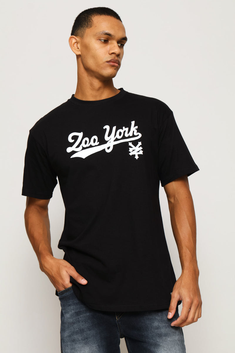 Baseball Tee - Black