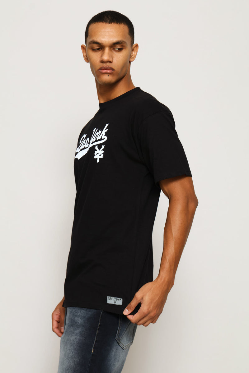 Baseball Tee - Black